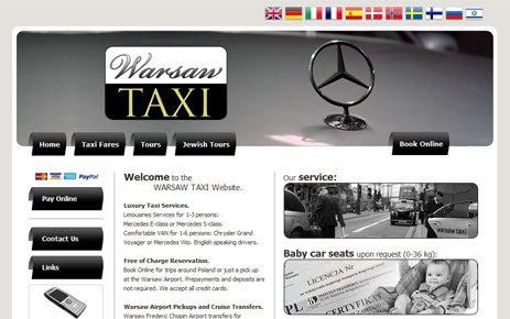 Warsaw taxi tłumacznie